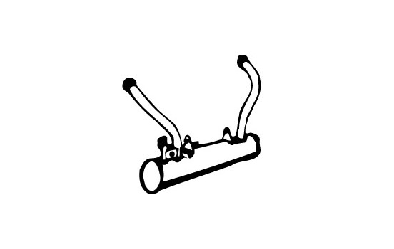 Silencieux avant 01236 Walker