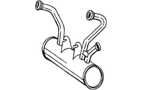 Silencieux avant 135-369 Bosal, Image 2