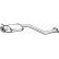 Silencieux avant 169-123 Bosal