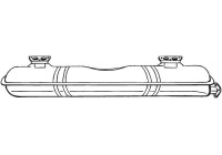 Silencieux avant 233-203 Bosal