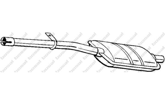 Silencieux avant 277-361 Bosal, Image 2