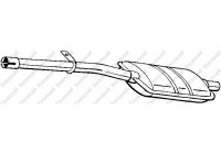 Silencieux avant 277-361 Bosal