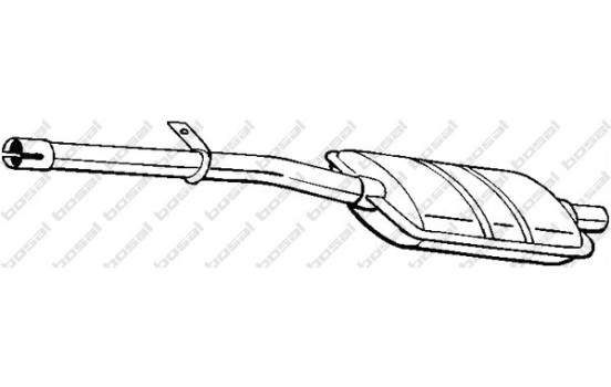Silencieux avant 277-361 Bosal