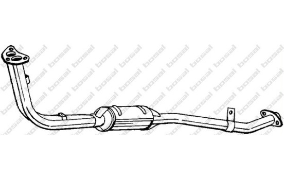 Silencieux avant 280-089 Bosal