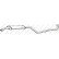 Silencieux avant 284-219 Bosal