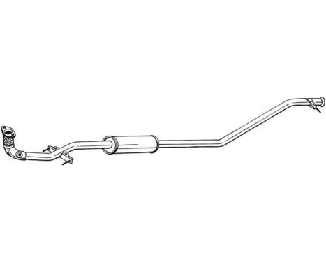Silencieux avant 290-091 Bosal