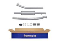 Silencieux avant - Kit Easy2Fit - Ensemble avec pièces de montage