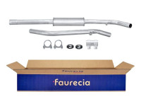 Silencieux avant - Kit Easy2Fit - Ensemble avec pièces de montage