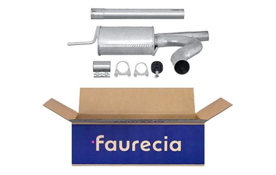 Silencieux avant - Kit Easy2Fit - Set avec pièces de montage