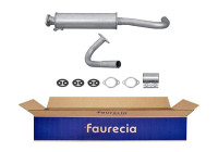 Silencieux avant - Kit Easy2Fit - Set avec pièces de montage