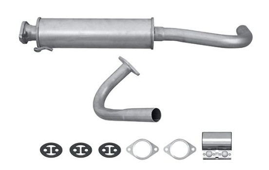 Silencieux avant - Kit Easy2Fit - Set avec pièces de montage, Image 2