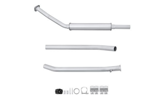 Silencieux avant - Kit Easy2Fit - Set avec pièces de montage, Image 2
