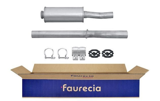 Silencieux avant - Kit Easy2Fit - Set avec pièces de montage