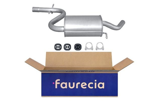 Silencieux avant - Kit Easy2Fit - Set avec pièces de montage