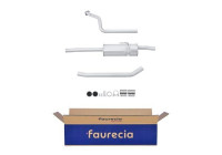 Silencieux avant - Kit Easy2Fit - Set avec pièces de montage