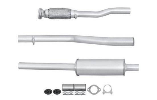 Silencieux avant - Kit Easy2Fit - Set avec pièces de montage, Image 2
