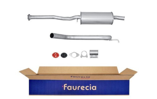 Silencieux avant - Kit Easy2Fit - Set avec pièces de montage