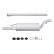 Silencieux avant - Kit Easy2Fit - Set avec pièces de montage, Vignette 2