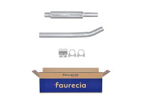 Silencieux avant - Kit Easy2Fit - Set avec pièces de montage
