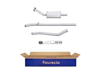 Silencieux avant - Kit Easy2Fit - Set avec pièces de montage