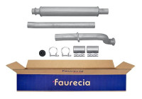 Silencieux avant - Kit Easy2Fit - Set avec pièces de montage
