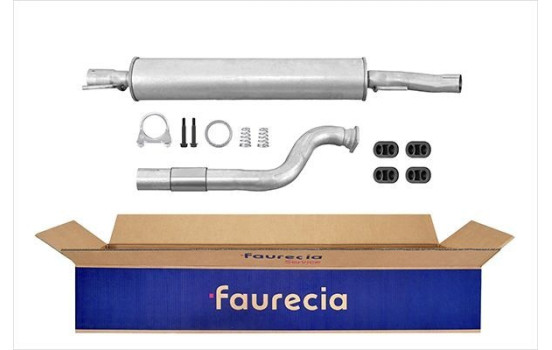 Silencieux avant - Kit Easy2Fit - Set avec pièces de montage