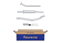 Silencieux avant - Kit Easy2Fit - Set avec pièces de montage