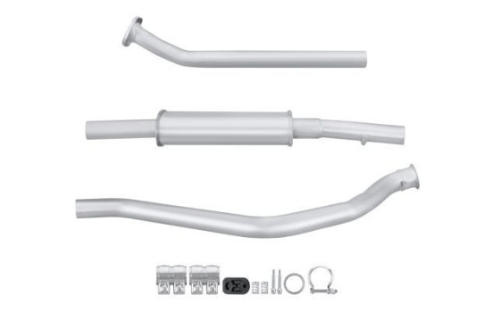 Silencieux avant - Kit Easy2Fit - Set avec pièces de montage, Image 2