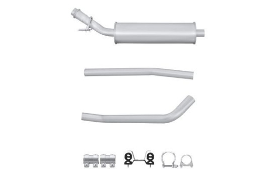 Silencieux avant - Kit Easy2Fit - Set avec pièces de montage, Image 2