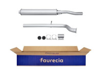 Silencieux avant - Kit Easy2Fit - Set avec pièces de montage