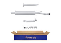 Silencieux avant - Kit Easy2Fit - Set avec pièces de montage