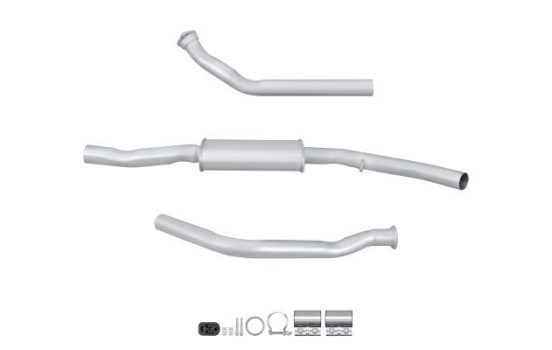 Silencieux avant - Kit Easy2Fit - Set avec pièces de montage, Image 2