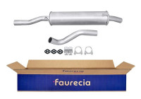 Silencieux avant - Kit Easy2Fit - Set avec pièces de montage