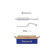 Silencieux avant - Kit Easy2Fit - Set avec pièces de montage