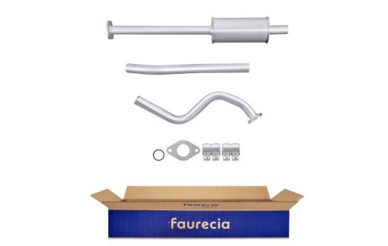 Silencieux avant - Kit Easy2Fit - Set avec pièces de montage