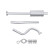 Silencieux avant - Kit Easy2Fit - Set avec pièces de montage, Vignette 2