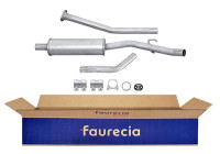 Silencieux avant - Kit Easy2Fit - Set avec pièces de montage