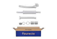 Silencieux avant - Kit Easy2Fit - Set avec pièces de montage