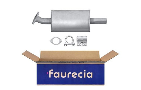 Silencieux avant - Kit Easy2Fit - Set avec pièces de montage