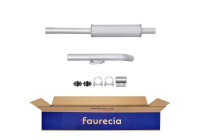 Silencieux avant - Kit Easy2Fit - Set avec pièces de montage