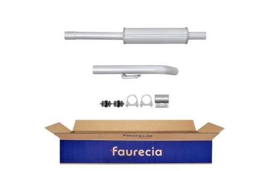 Silencieux avant - Kit Easy2Fit - Set avec pièces de montage