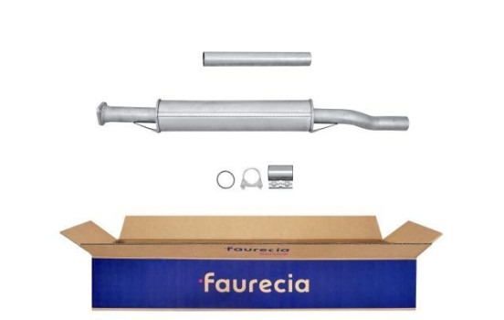 Silencieux avant - Kit Easy2Fit - Set avec pièces de montage