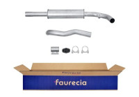 Silencieux avant - Kit Easy2Fit - Set avec pièces de montage