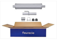 Silencieux avant - Kit Easy2Fit - Set avec pièces de montage