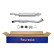 Silencieux avant - Kit Easy2Fit - Set avec pièces de montage