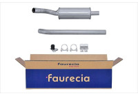 Silencieux avant - Kit Easy2Fit - Set avec pièces de montage