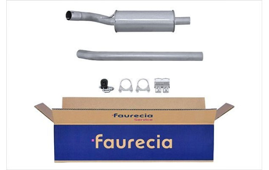 Silencieux avant - Kit Easy2Fit - Set avec pièces de montage