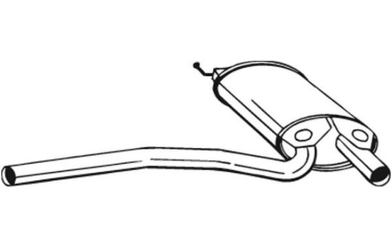 Silencieux central 105-165 Bosal, Image 2