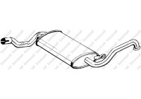 Silencieux central 105-931 Bosal