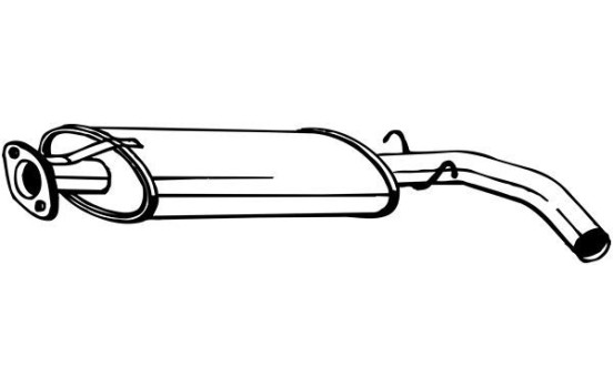 Silencieux central 115-799 Bosal, Image 2